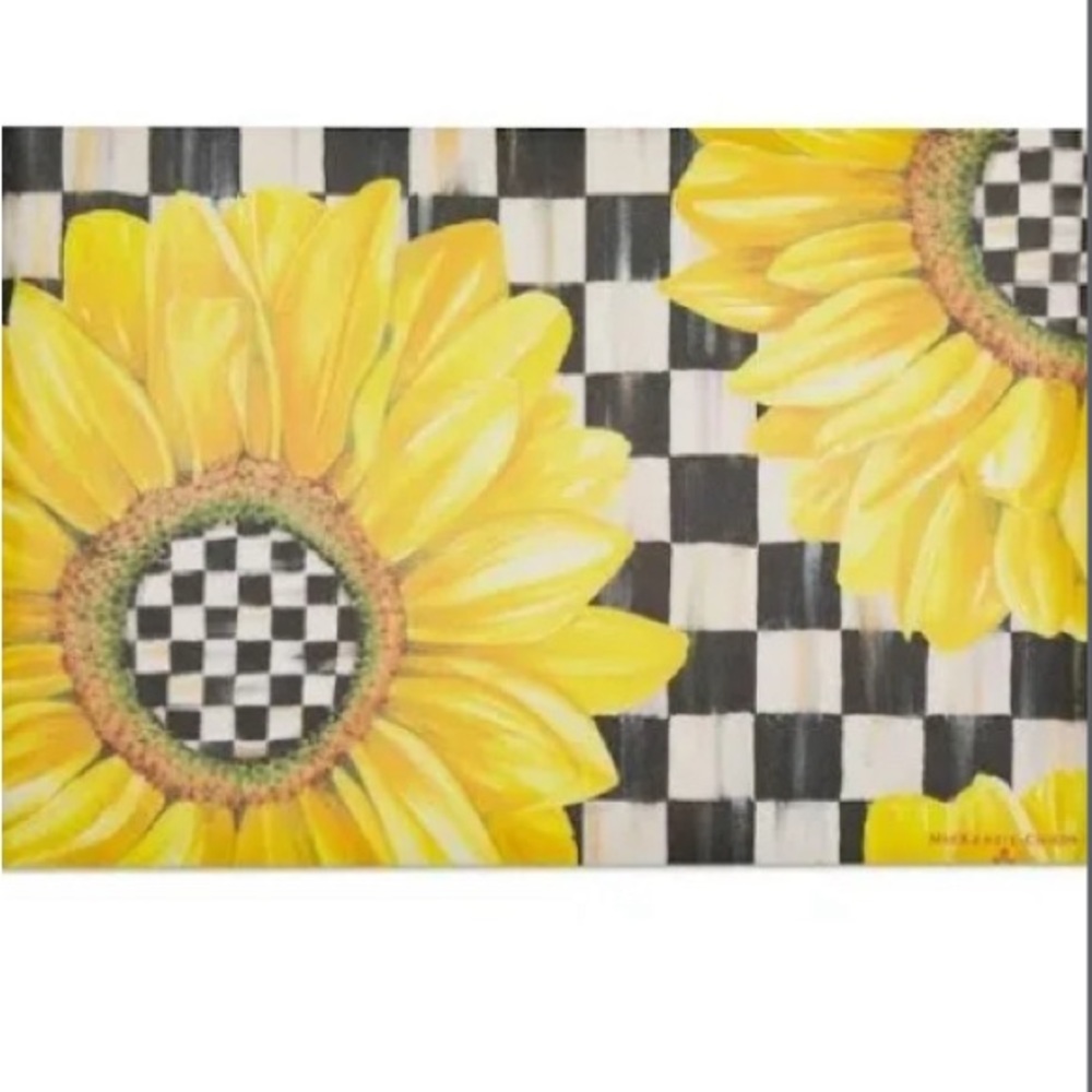 Mackenzie Childs coir doormats NWT